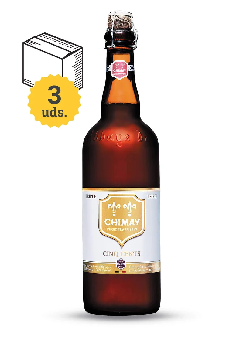 Chimay Tripel (75 cl.) Botella Premium