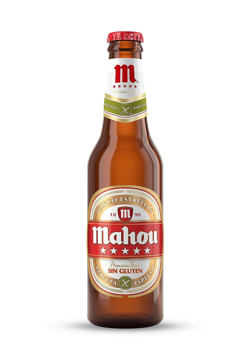 Mahou 5 Estrellas Sin Gluten 33 cl
