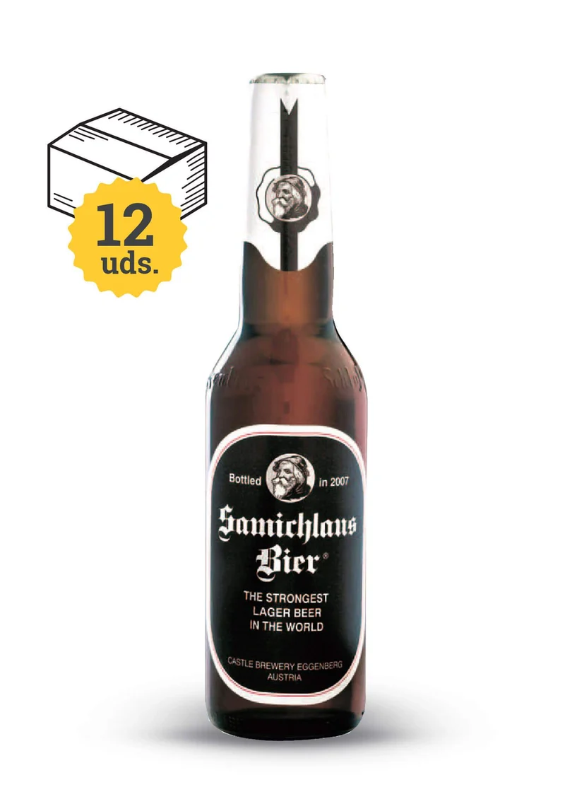 Samichlaus (33 cl.), la lager más fuerte del mundo