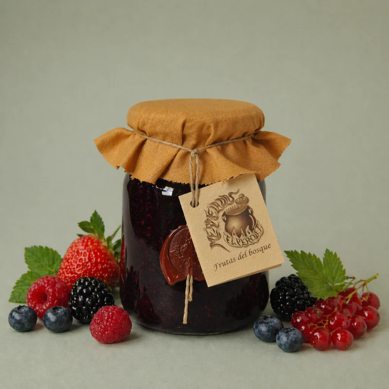 EL PEROLET | MERMELADA FRUTOS DEL BOSQUE GRANDE 325GR