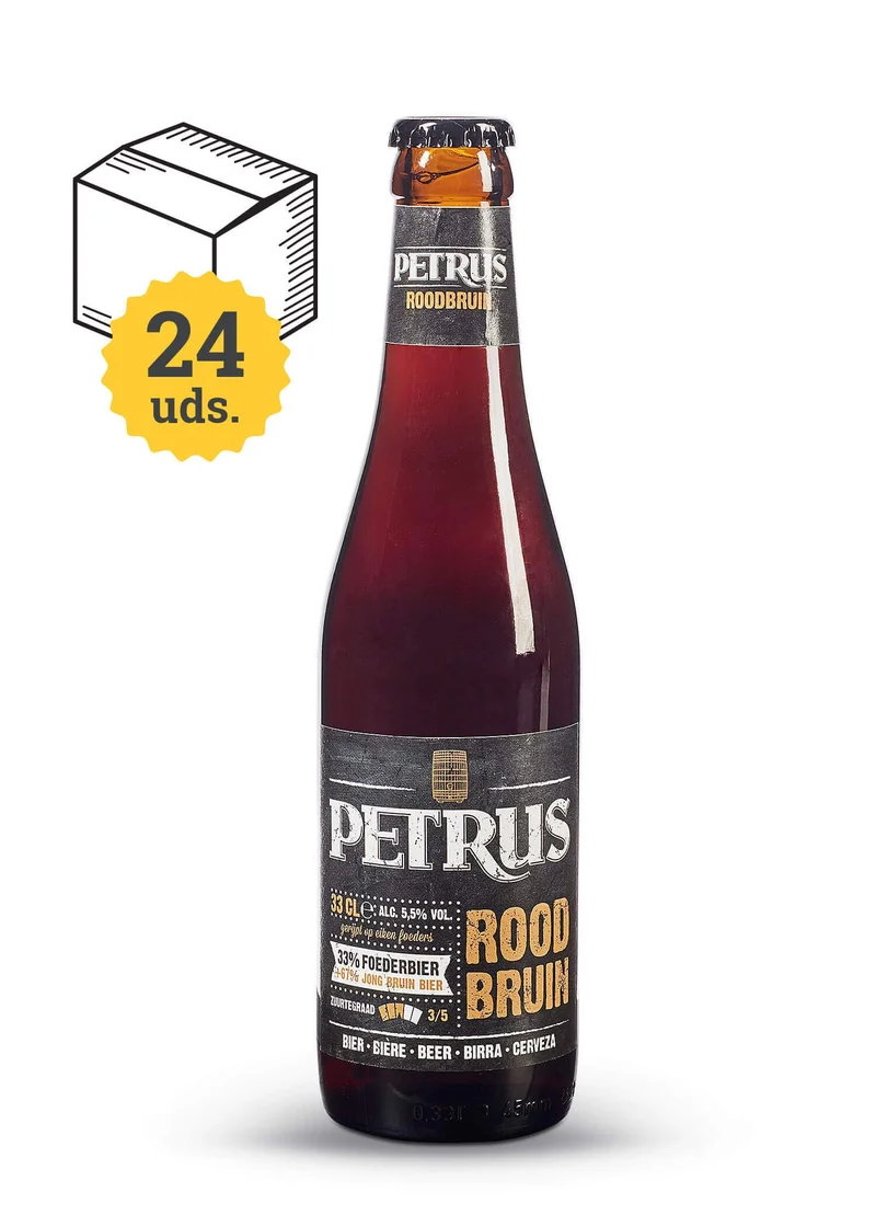Petrus Rood Bruin 33 cl