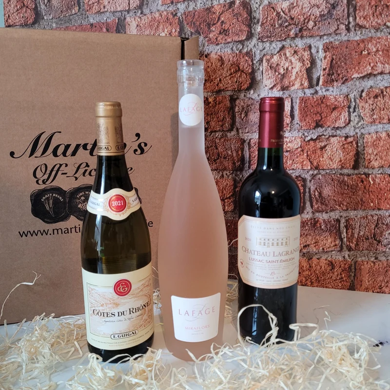 The French Threesome - Red, White, Rosé