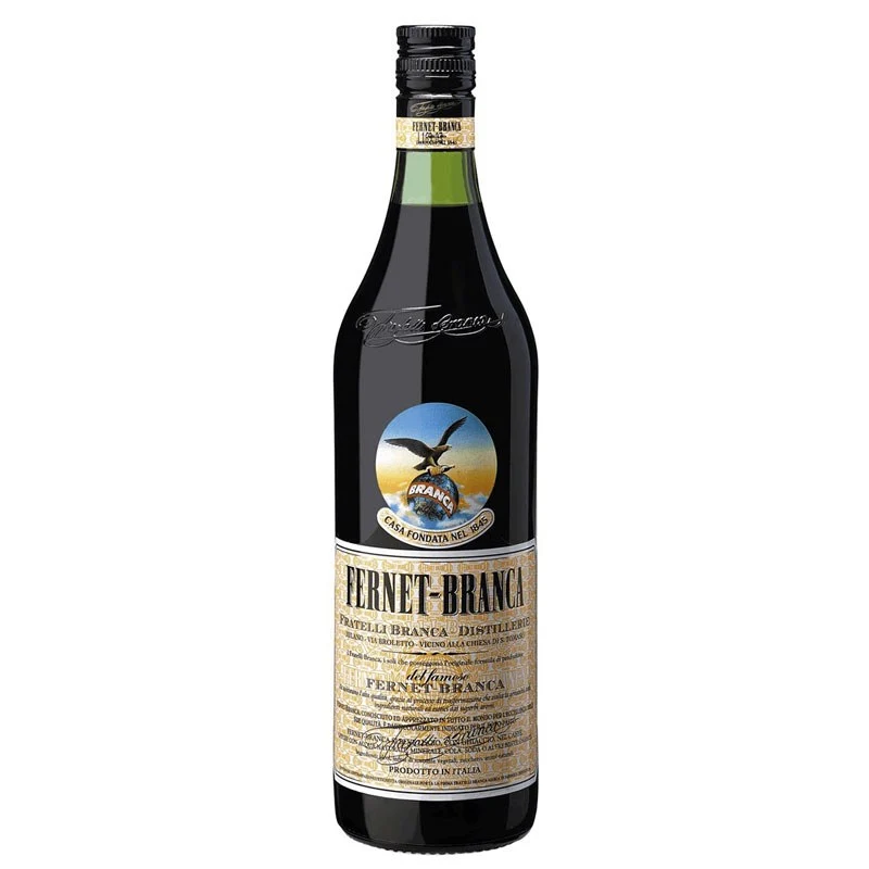 Fernet-Branca Amaro Aperitif Vermouth Liqueur - 750ml