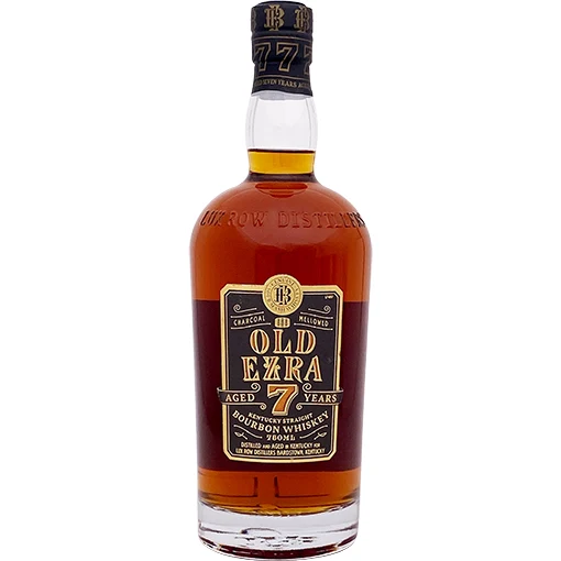 Old Ezra 7 Year Old Barrel Strength Bourbon Whiskey -750ml