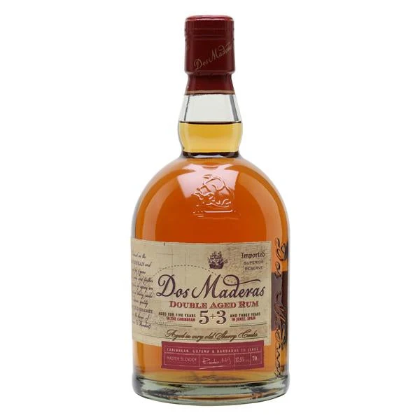 Dos Madera's 5+3 Double Aged Rum -750 ml