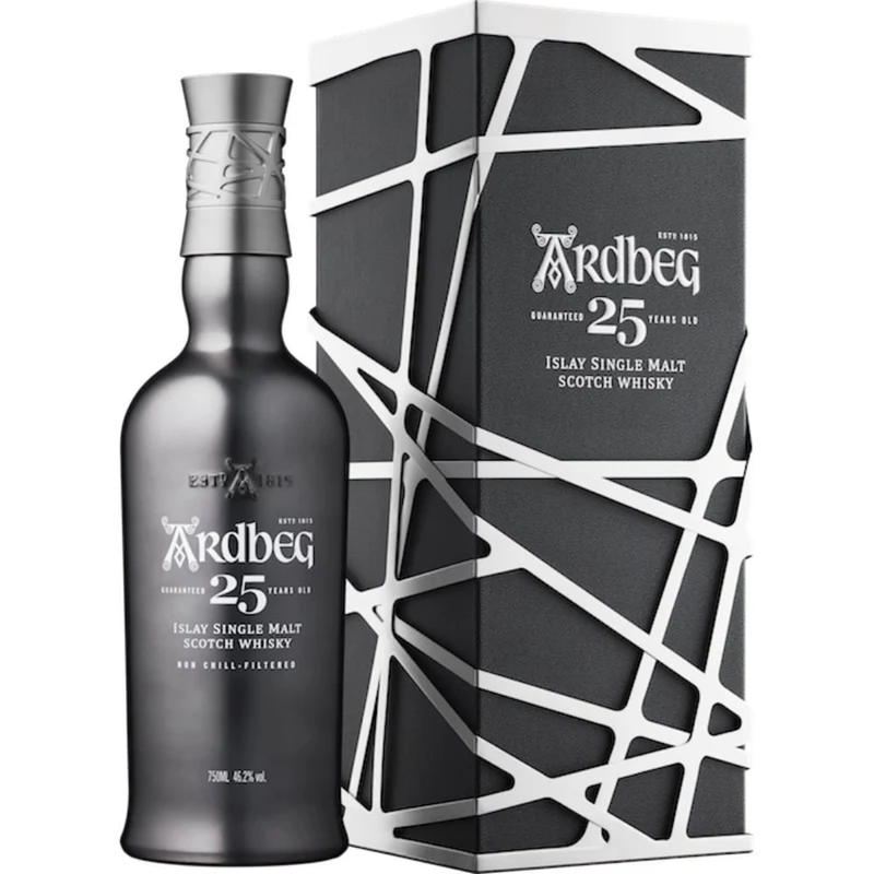 Ardbeg 25 Year Old Islay Single Malt Scotch Whisky -750ml