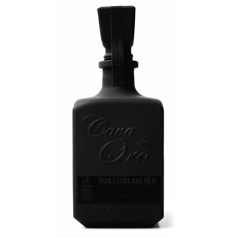 Cava De Oro Extra Aged Añejo Black Edition Tequila - 750ml