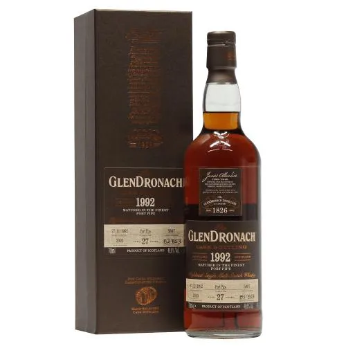 The GlenDronach1992 Pedro Ximenez Puncheon Cask Single Malt Scotch Whisky -750 ml
