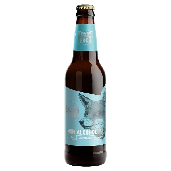 Foxes Rock - Non Alcoholic IPA 0.5% ABV 500ml Bottle