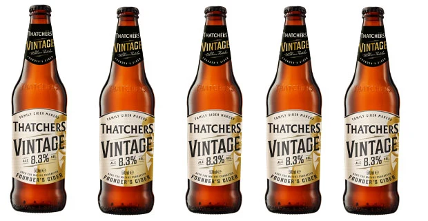 Thatcher's Oak Aged Vintage 2023 English Cider 500ml Bottle