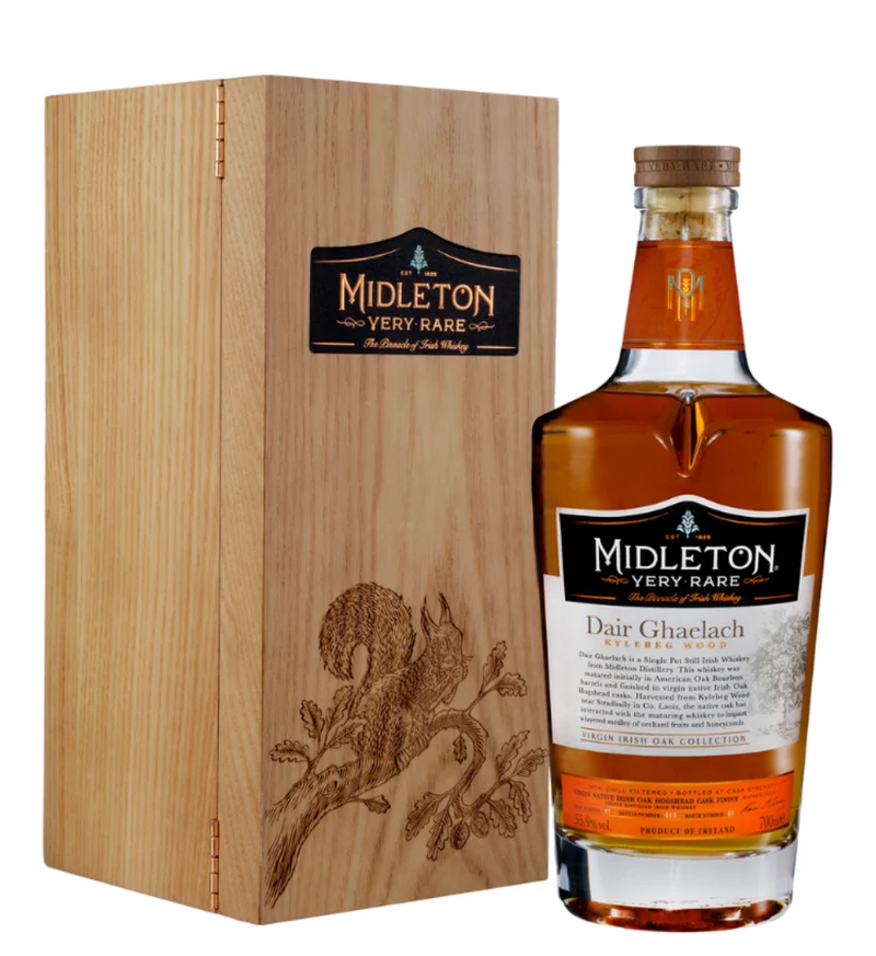 Midleton Very Rare Dair Ghaelach Kylebeg Wood - Full Set of Tree's 1 to 7