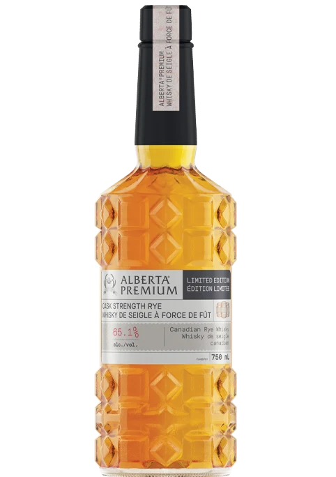 Alberta Premium Cask Strength Rye Whisky -750 ml Bottle