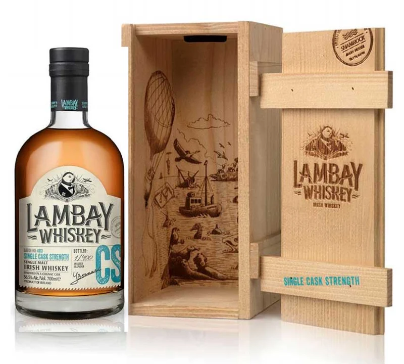 Lambay Irish Whiskey Single Malt Single Cask Strength Cask 4613