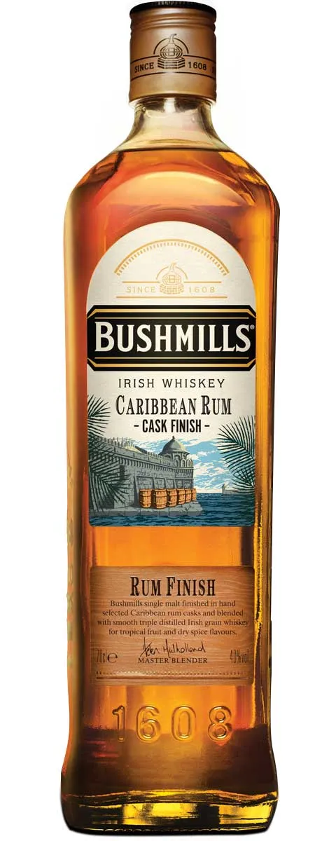 Bushmills Irish Whiskey Caribbean Rum Cask Finish 700ml