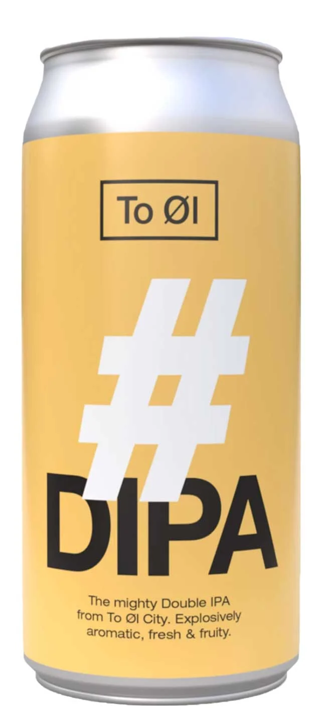 To Øl - #DIPA 8.7% IPA 440ml Can