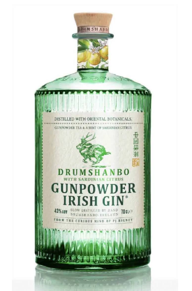 Drumshanbo With Sardinian Citrus Gunpowder Irish Gin 700ml, 43% ABV
