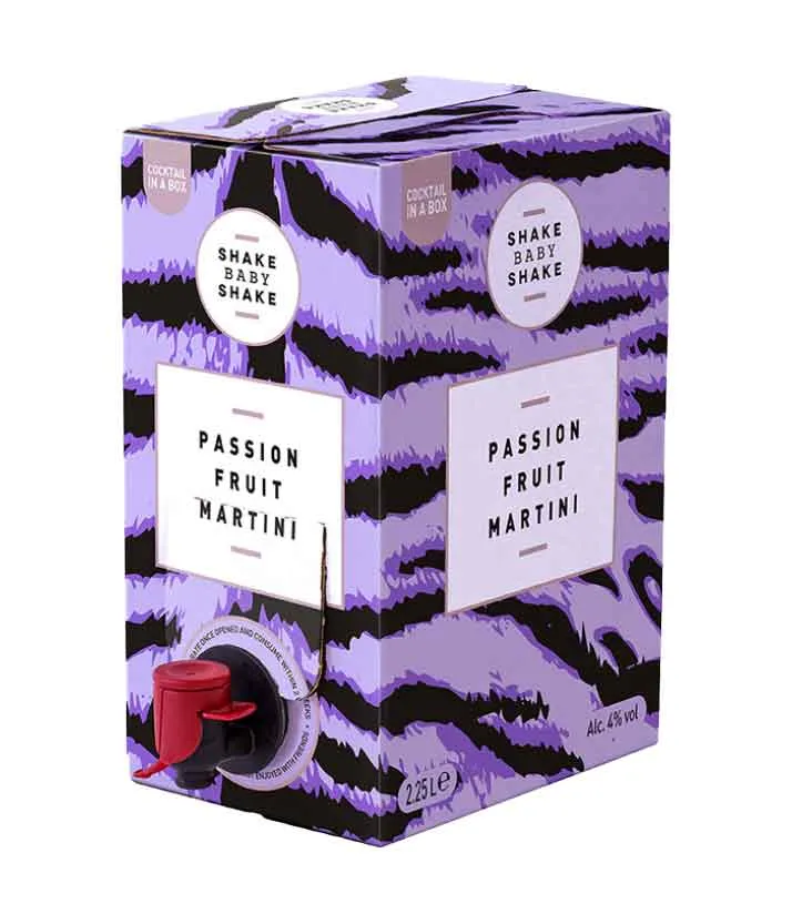 Shake Baby Shake - Passion Fruit Martini 4% ABV 2.25L