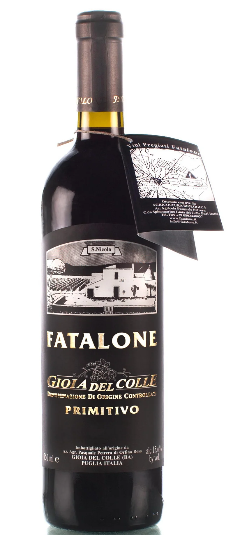 Pasquale Petrera Fatalone- Gioia Del Colle Organic Primitivo
