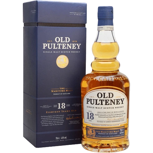 Old Pulteney Single Malt 18 Years Scotch Whisky