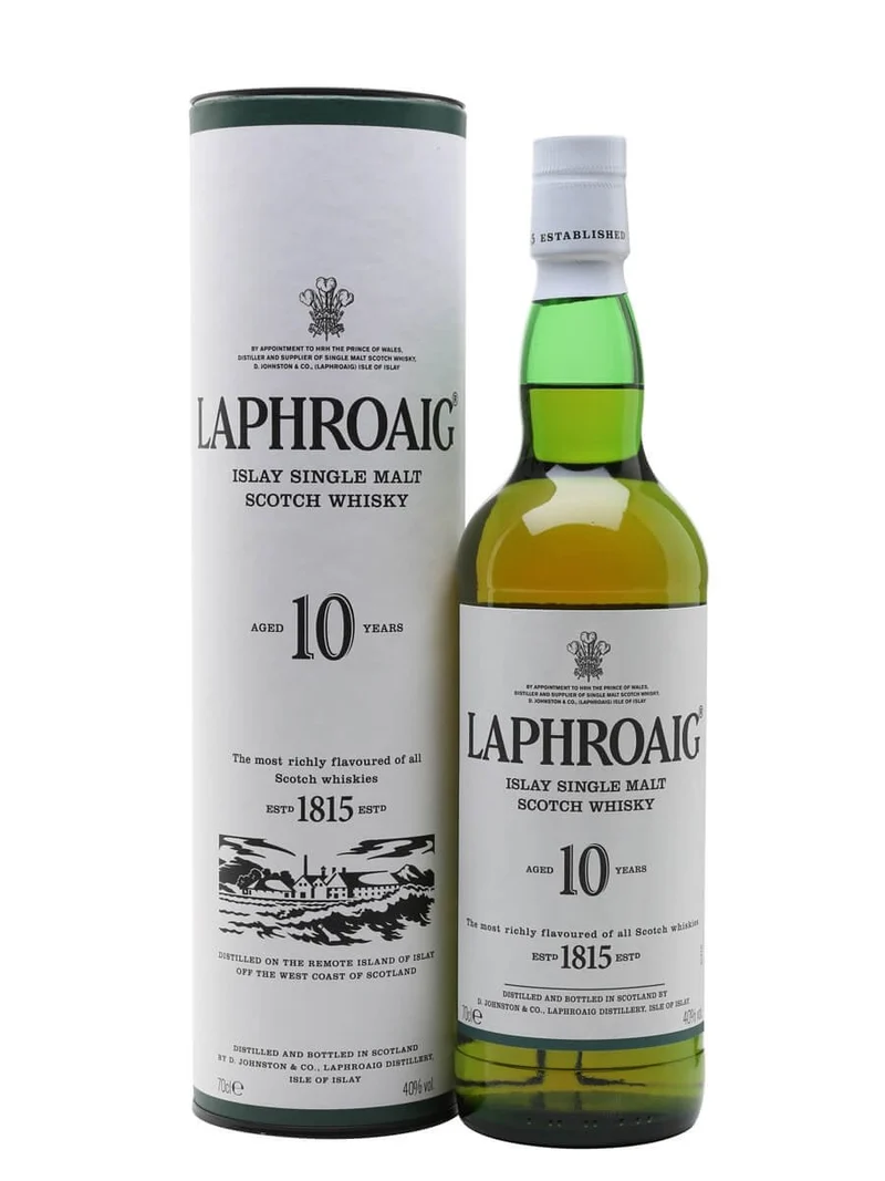 Laphroaig 10 Year Islay Single Malt Scotch 750 mL