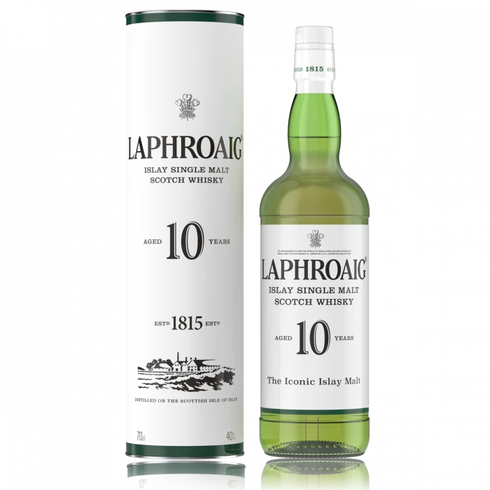 Laphroaig 10 Year Islay Single Malt Scotch 750 mL