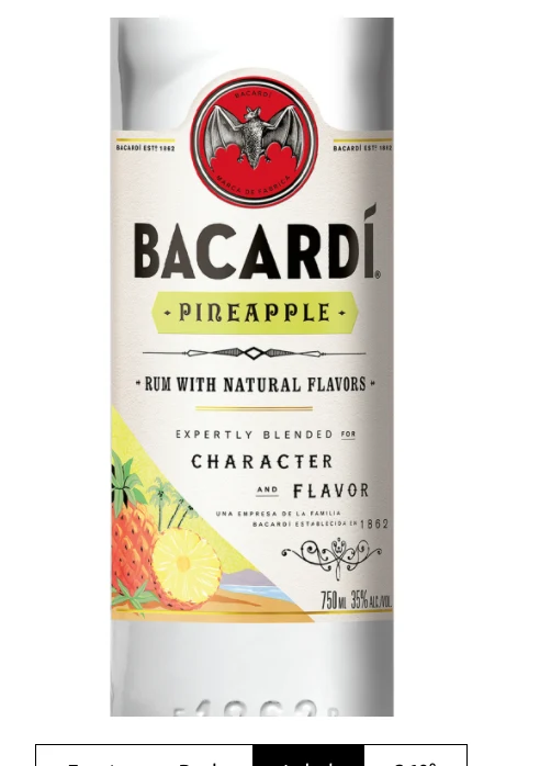 Bacardi Pineapple Rum -1.75 L