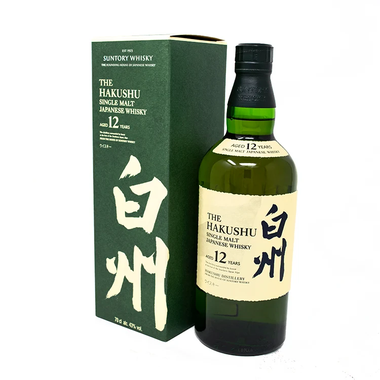 The Hakushu Single Malt 12 Years Japanese Whisky -750 ml