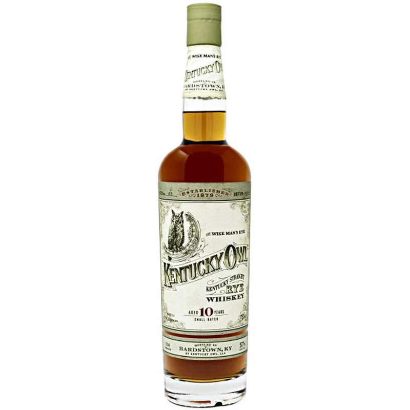 Kentucky Owl Straight Rye Whiskey 10 Years Batch 4 -750 ml