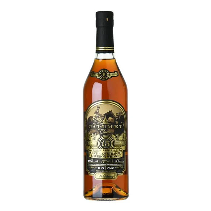 Calumet Farm Single Rack Black KSBW 105 Proof 15 Years
