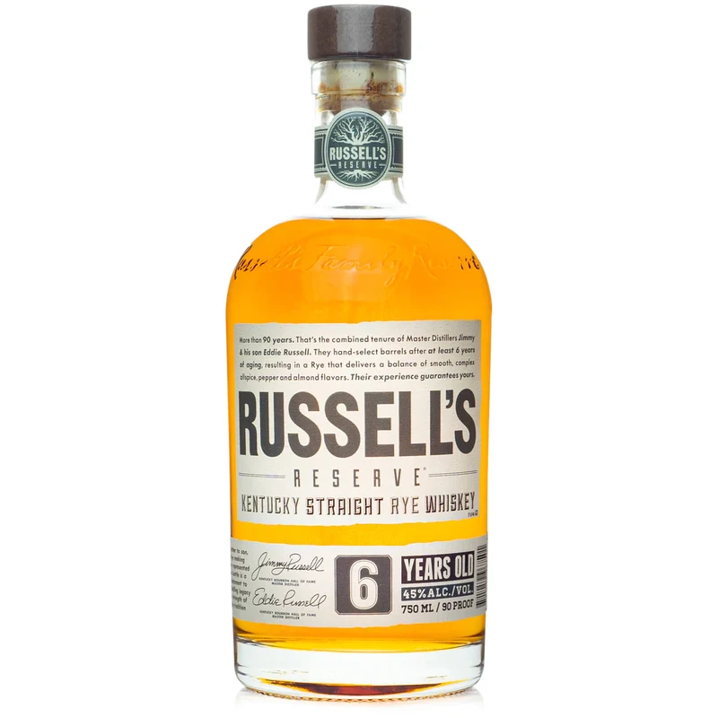 Russell's Reserve Straight Rye Whiskey 6 Years -750ml