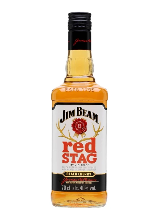 Jim Beam Red Stag Black Cherry Bourbon -750 ml