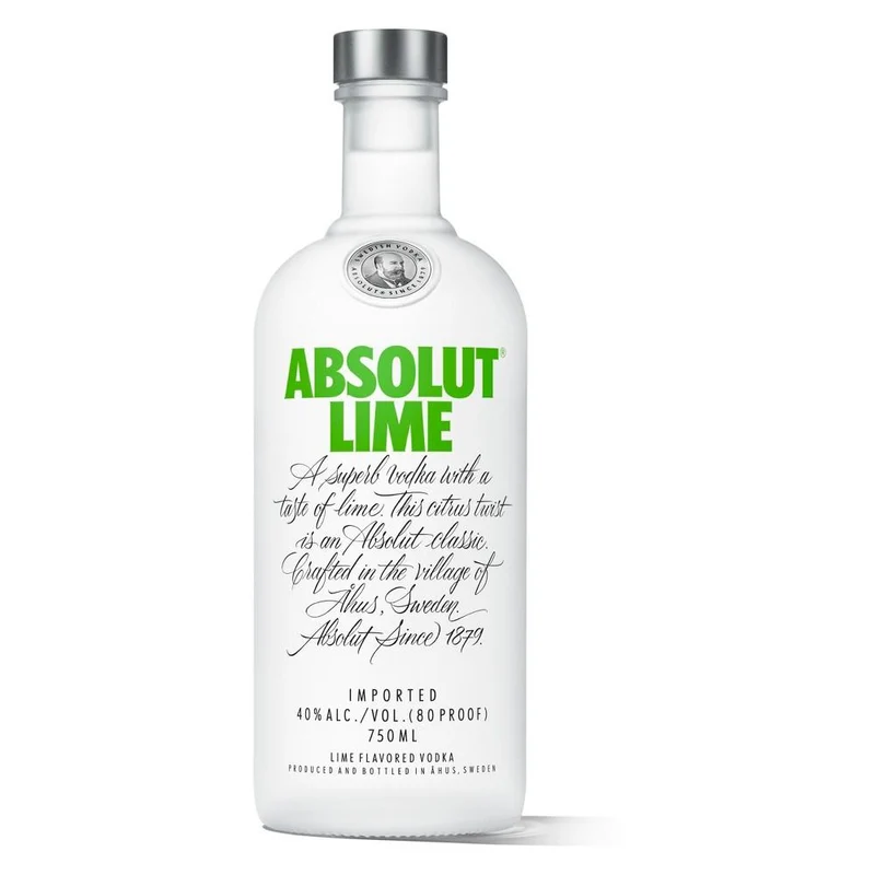 Absolut Lime Vodka 750ml