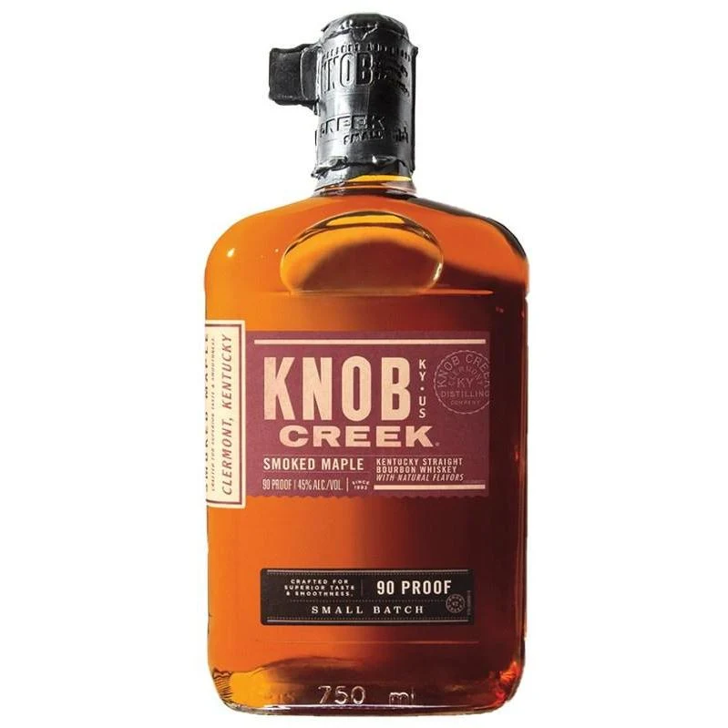 Knob Creek Smoked Maple Bourbon Whiskey -750 ml