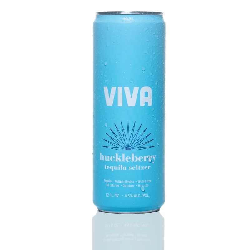 Seltzer Viva Tequila 4pk Huckleberry