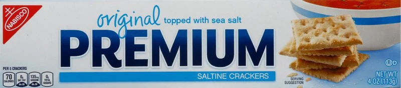 Misc Snack Saltine 4oz