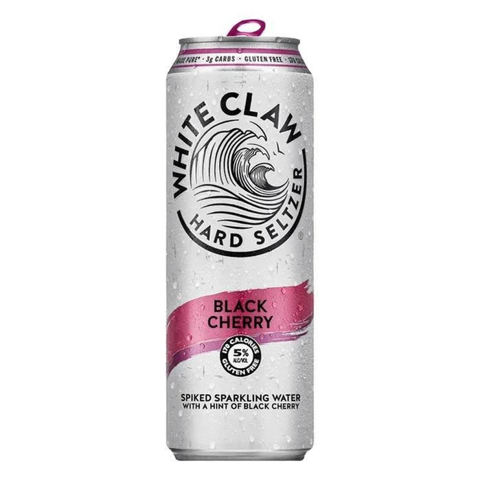 Seltzer 19.2oz White Claw Black Cherry