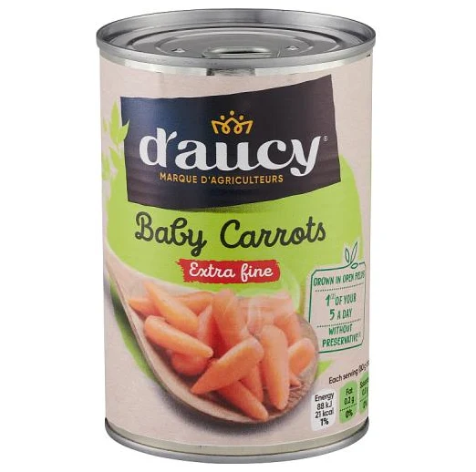 D'aucy Baby Carrots 400g