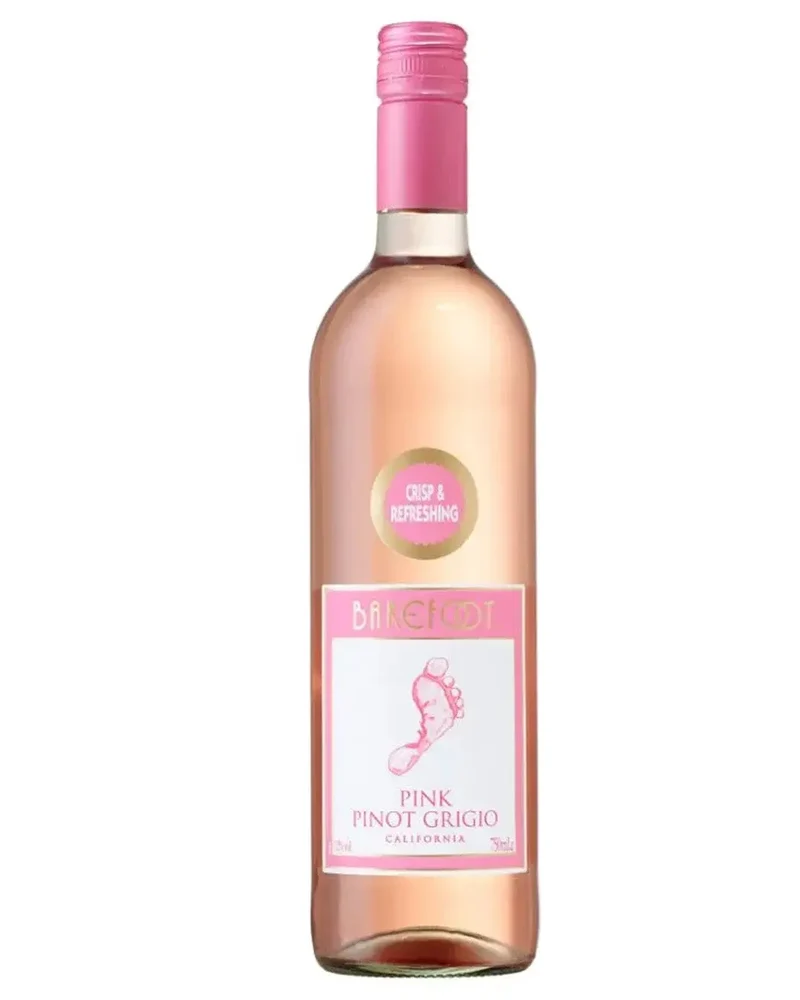 Barefoot Pink Pinot Grigio Wine, 75 cl