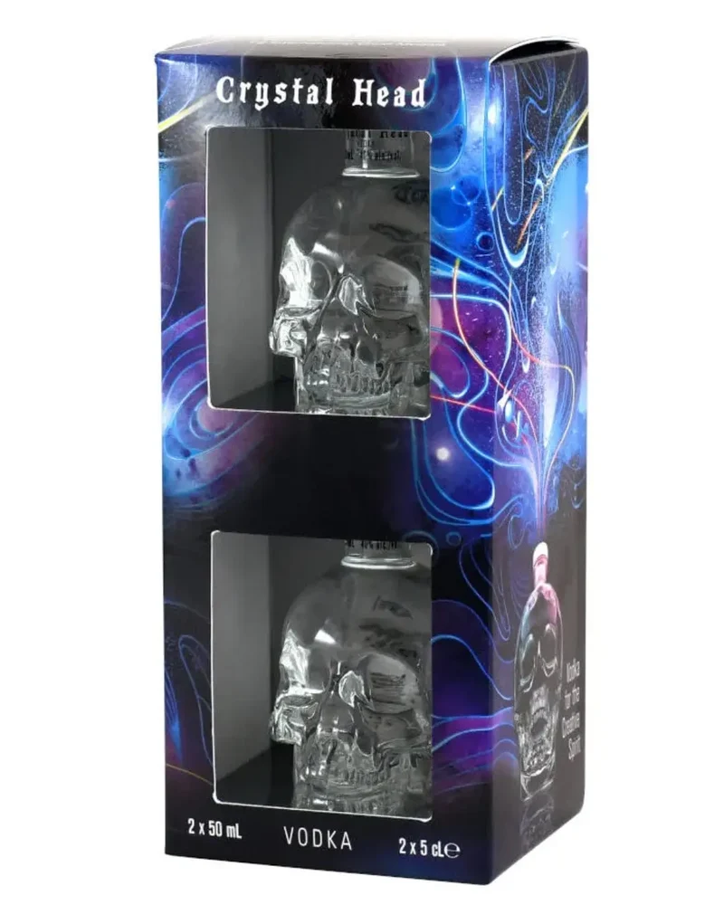 Crystal Head Vodka Miniature Gift Pack, 2 x 5 cl