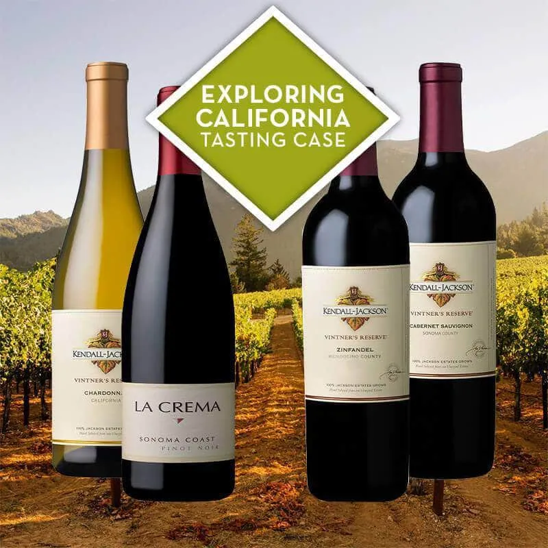 Exploring California Tasting Case