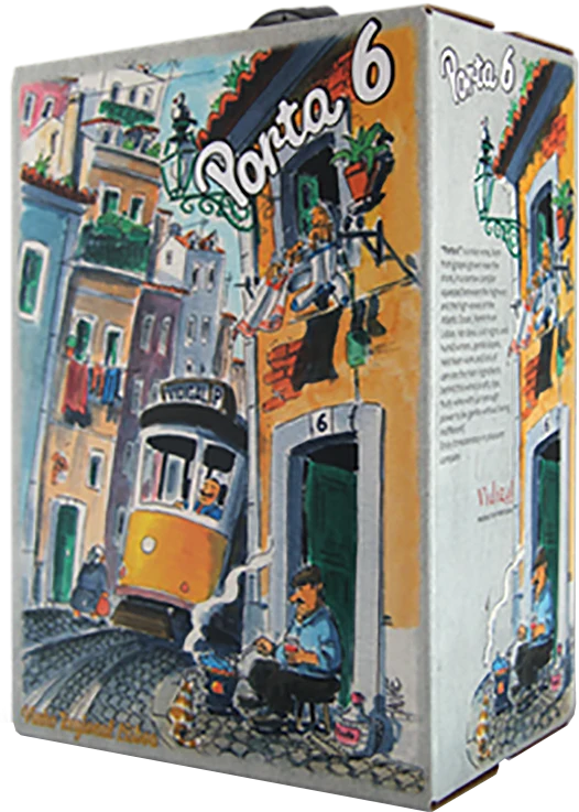 Porta 6 Branco 3L Bag in Box