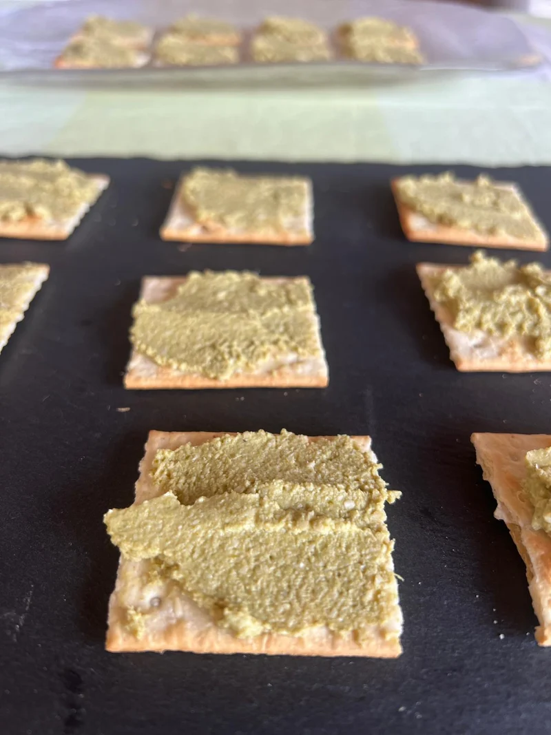 Paté de Salicornia, almendra y anacardo