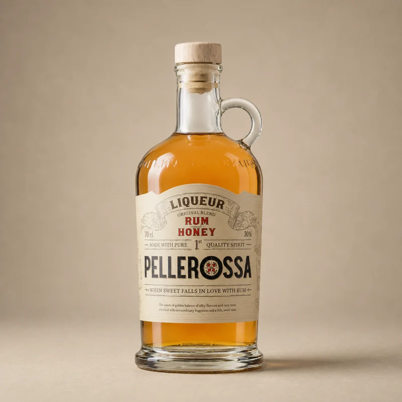 PELLEROSSA | LICOR RON MIEL 70cl