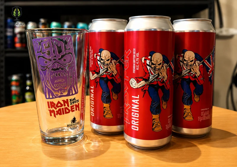 Robinson's - Iron maiden Box 50TH Anniversary Negro