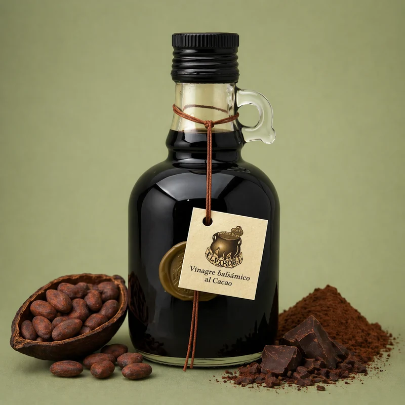 EL PEROLET | VINAGRE BALSÁMICO AL CACAO 25CL