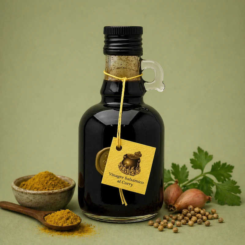 EL PEROLET | VINAGRE BALSÁMICO AL CURRY 25CL