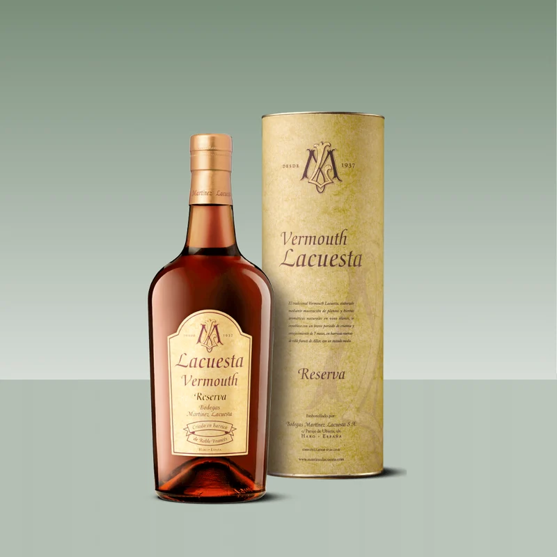 MARTINEZ LACUESTA | VERMOUTH ROJO RESERVA ESTUCHE 75CL