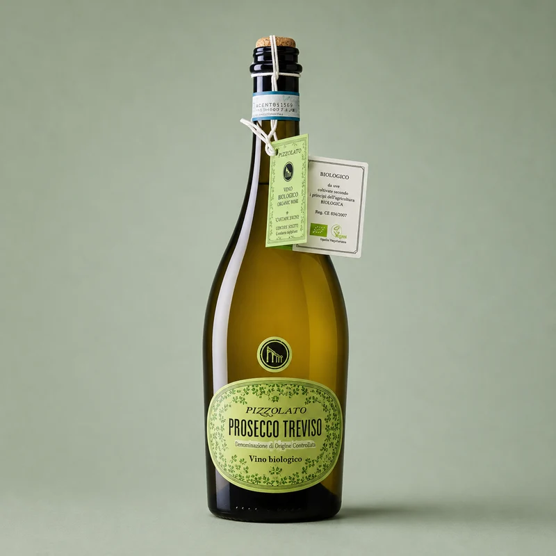 PIZZOLATO PROSECCO TREVISO VINO FRIZZANTE 75cl