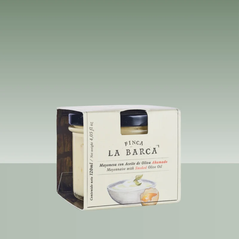 FINCA LA BARCA | MAYONESA CON ACEITE DE OLIVA AHUMADO 120ML