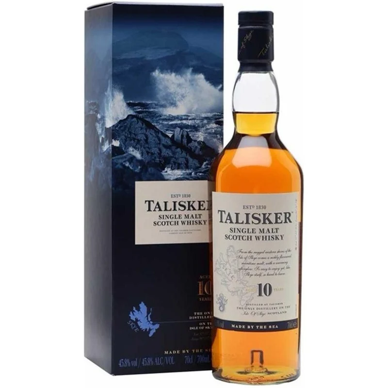 Whisky Talisker 10 años
